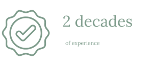 20 years of marketing experience